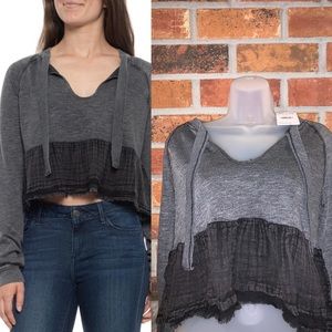 NWT Free People Crop Sweater